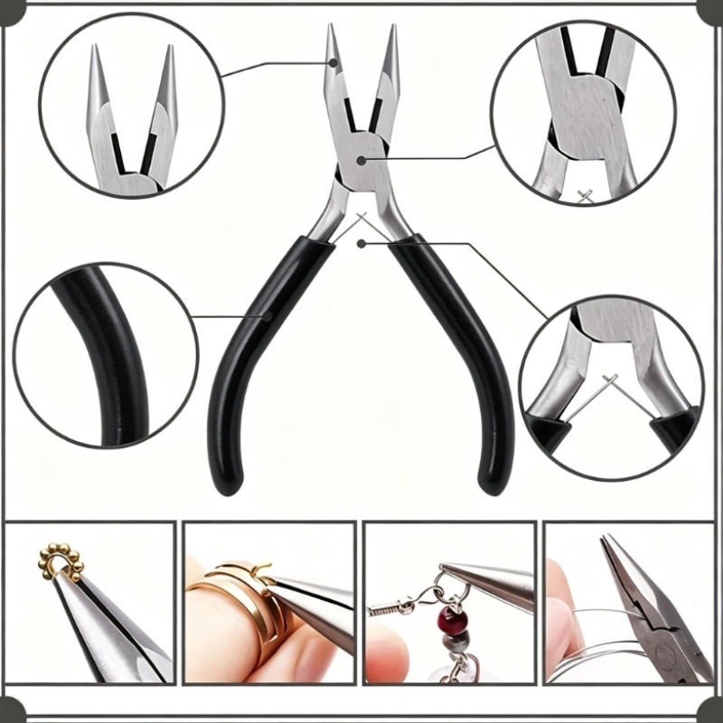 Jewellery Making Tools: Hand Pliers Set for Crafting